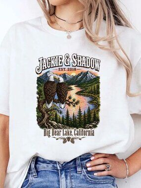 Jackie And Shadow Big Bear Lake Bald Eagle Nature T Shirt